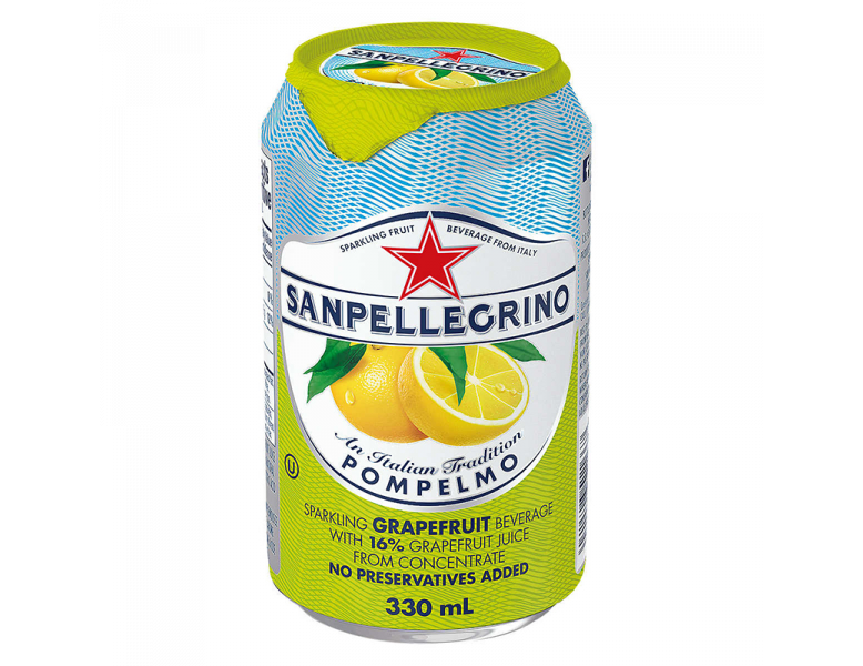 San Pellegrino Carbonated Water Pompelmo (Grapefruit) - 330ml