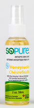 Load image into Gallery viewer, SoPure 80% Hand Sanitizer - 2oz (59ml) - Honeysuckle
