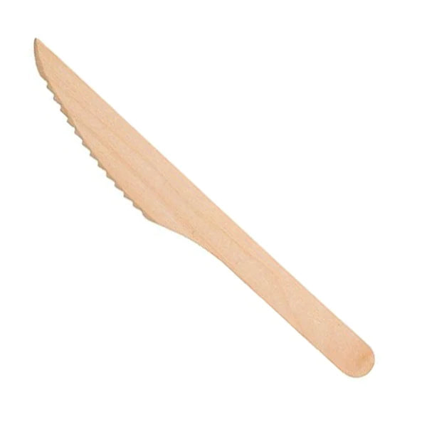 Wooden Disposable Knives - 300