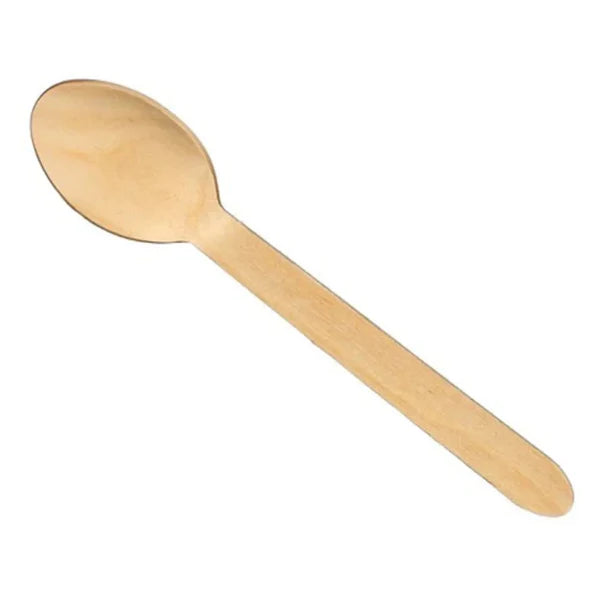 Wooden Disposable Spoons - 300