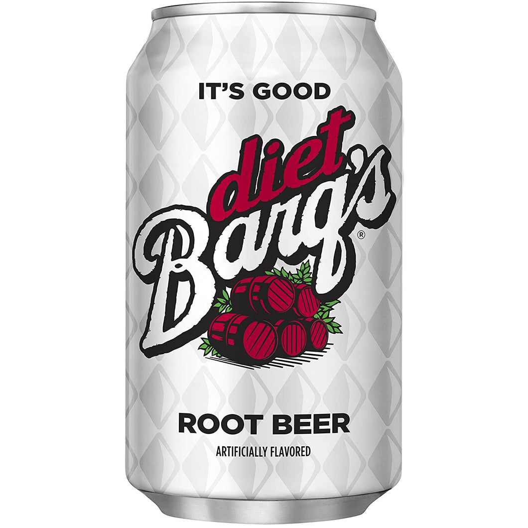 Diet Barq's Root Beer - 355ml (12oz)
