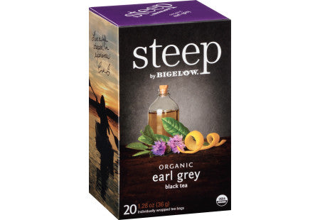 Steep by Bigelow | Organic Earl Grey Black Tea - 20