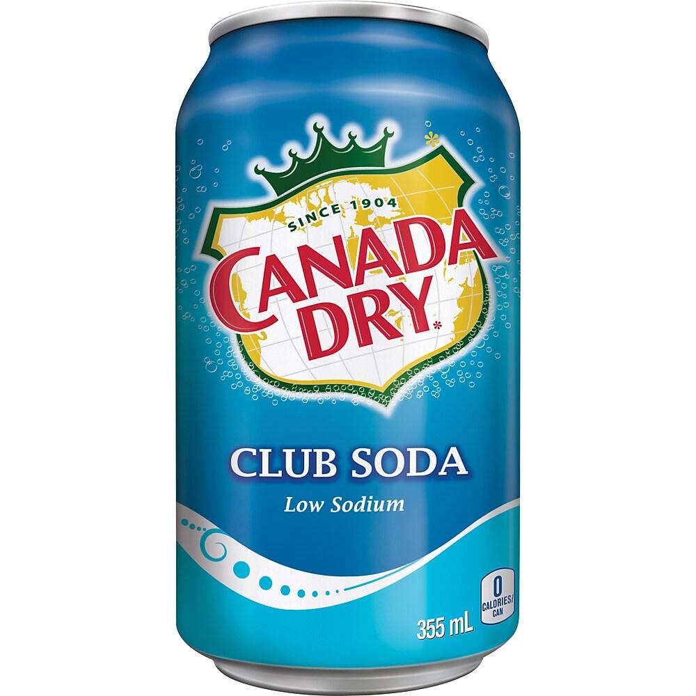 Canada Dry Club Soda - 355ml (12oz)