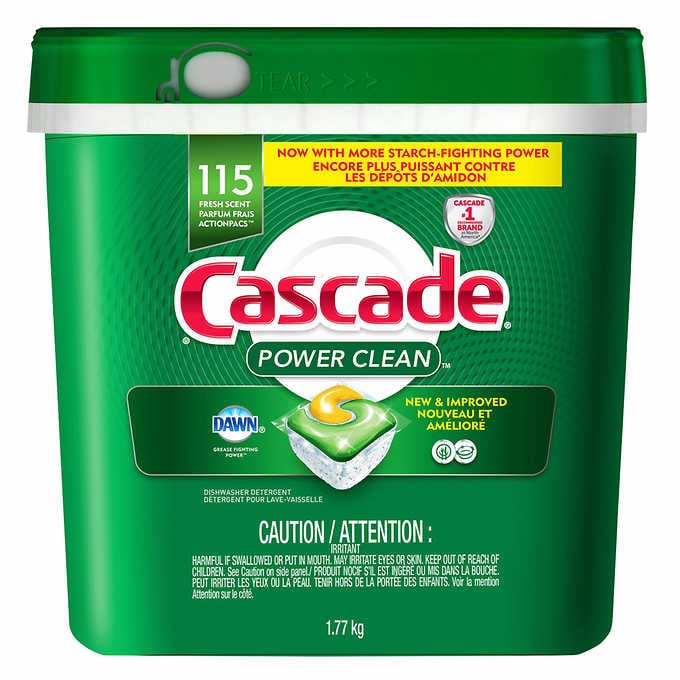 Cascade Power Dishwasher Capsules