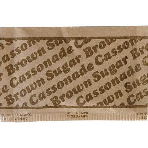 Brown Cassonade Sugar Envelopes