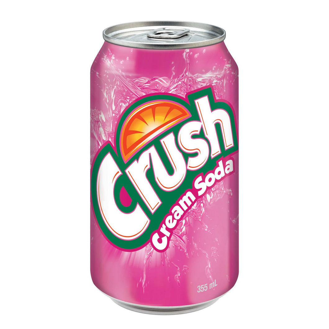 Crush Cream Soda - 355ml (12oz)