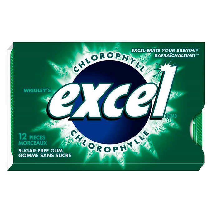 Excel Chlorophyll Gum