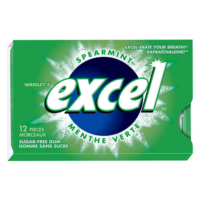 Excel Spearmint Gum