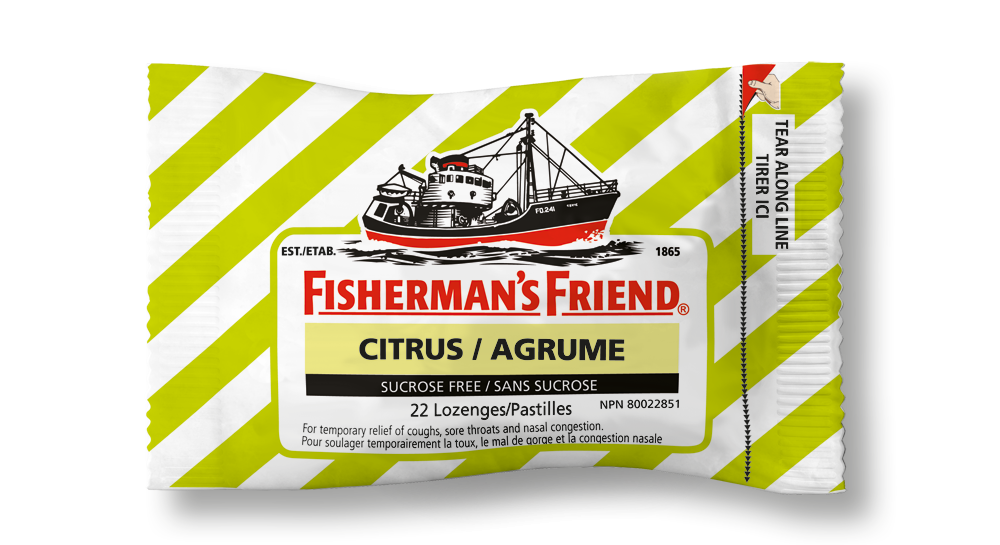 Fisherman's Friend Lozenges - Citrus Sugar Free