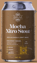 Load image into Gallery viewer, GRUVI Alcohol-Free Beer Mocha Nitro Stout
