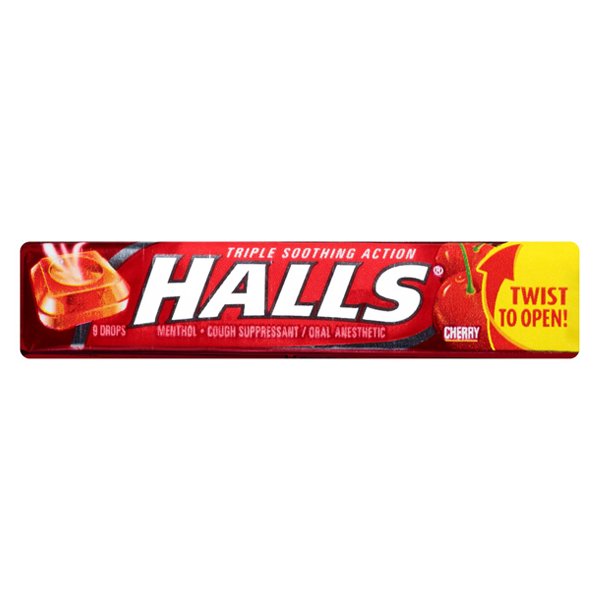 Halls Lozenges - Cherry