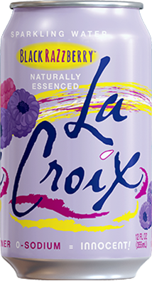 La Croix Sparkling Water - Black Razzberry (355ml)