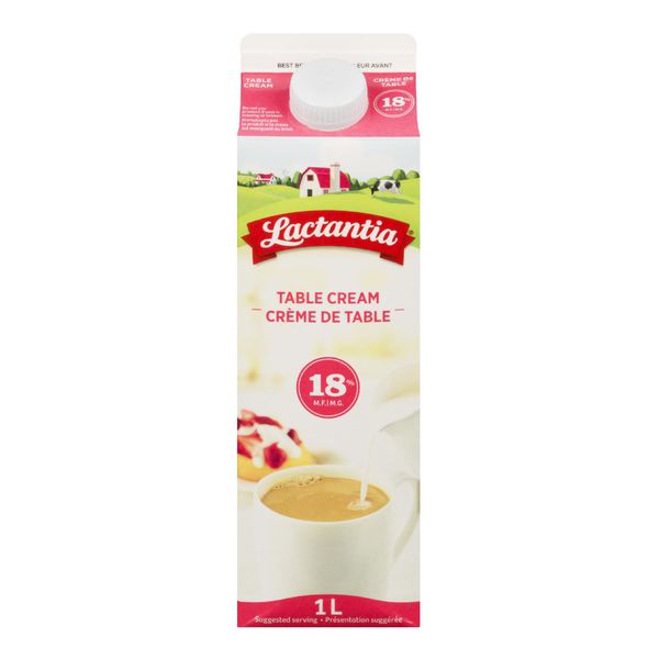 Lactantia 18% Cream - 1L