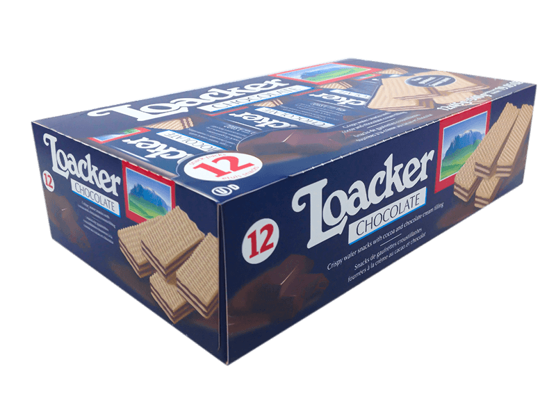 Loacker Wafers Chocolate - 12