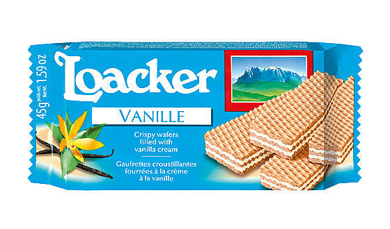 Loacker Wafers Vanilla - 12
