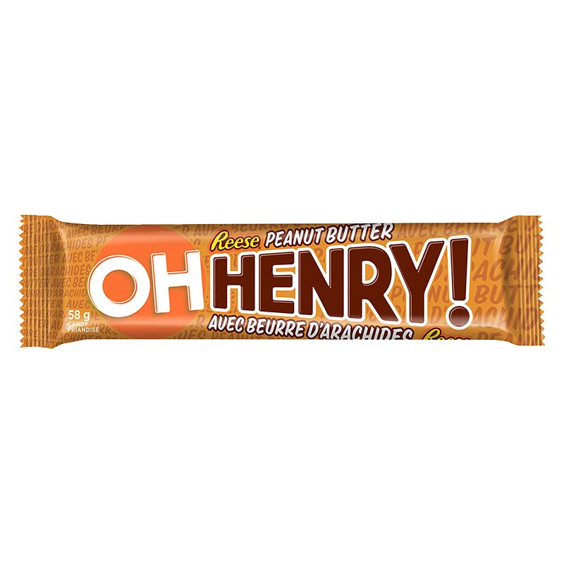 Oh Henry! Peanut Butter - 58g