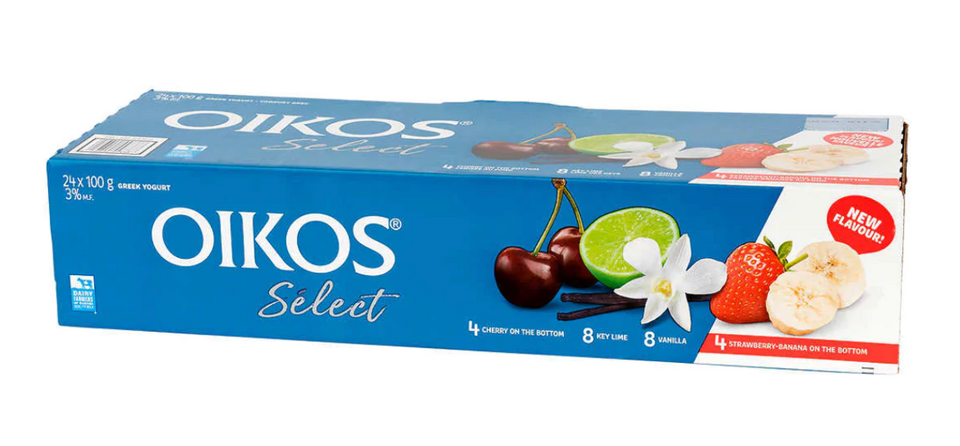 Oikos Greek Yogurt Variety - 24 Pack