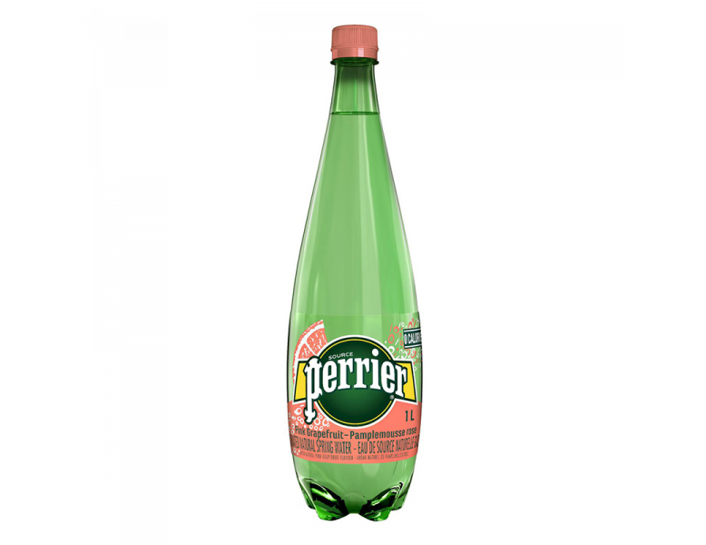 Perrier Carbonated Water Grapefruit - 1L
