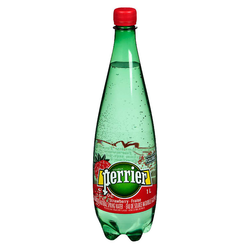 Perrier Carbonated Water Strawberry - 1L