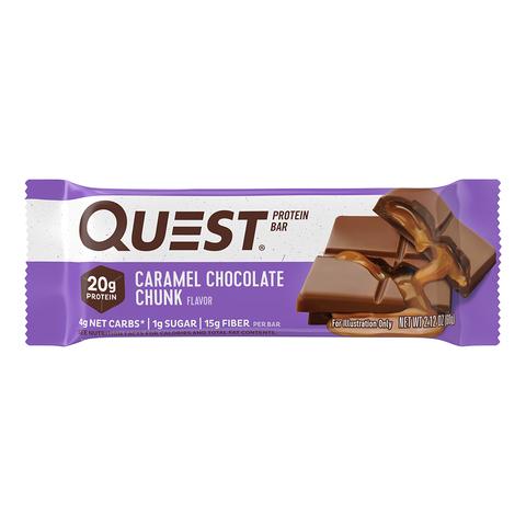 Quest Protein Bar Caramel Chocolate Chunk - 60g