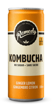 Load image into Gallery viewer, Remedy Kombucha Lemon Ginger - 330ml

