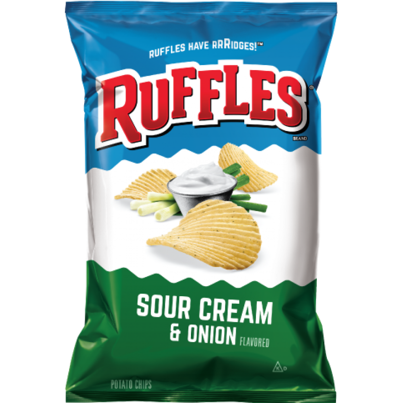 Ruffles Sour Cream Onion - 40g