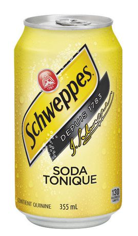 Schweppes Tonic Water -355ml (12oz)