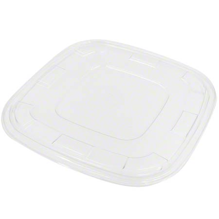 Maher Square Plastic Lid for 24oz/32oz/40oz bagasse pulp bowls - 300