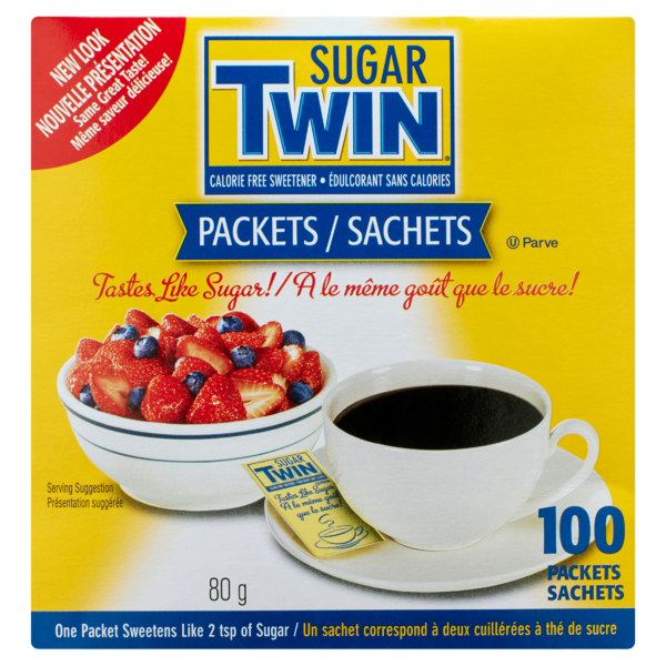 SugarTwin Sweetener Envelopes - 100