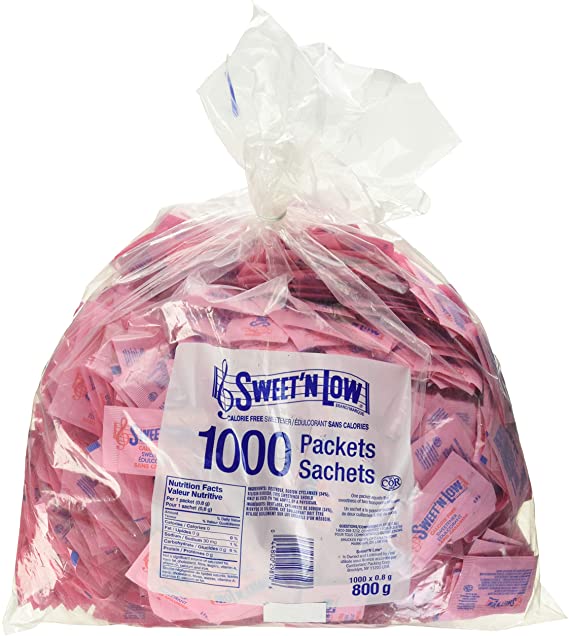 Sweet N' Low Sweetener Envelopes - 1000