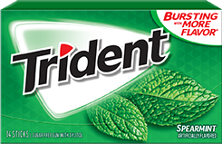 Trident Spearmint Gum