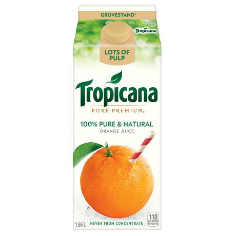 Tropicana Orange Juice Pulp