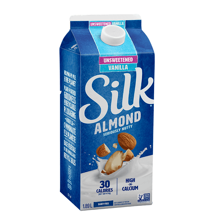 Silk Almond Vanilla Unsweetened -  1.89 L