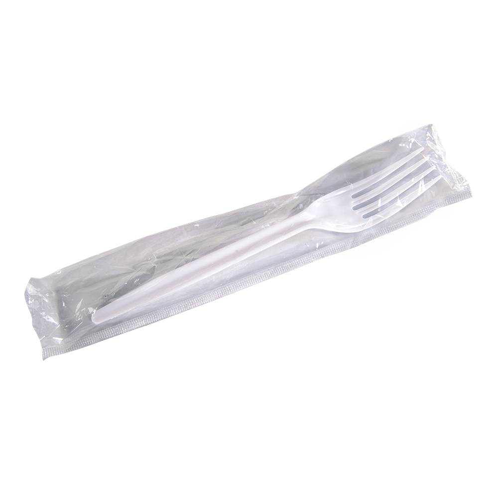 Wrapped Plastic Fork - 7